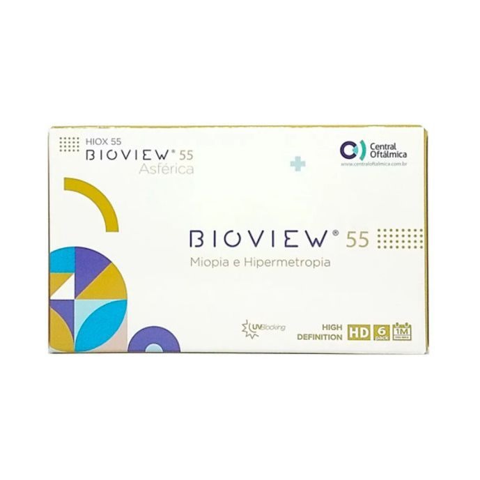 Lentes de Contato Bioview Esférica